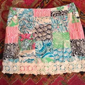 lilly pulitzer skort